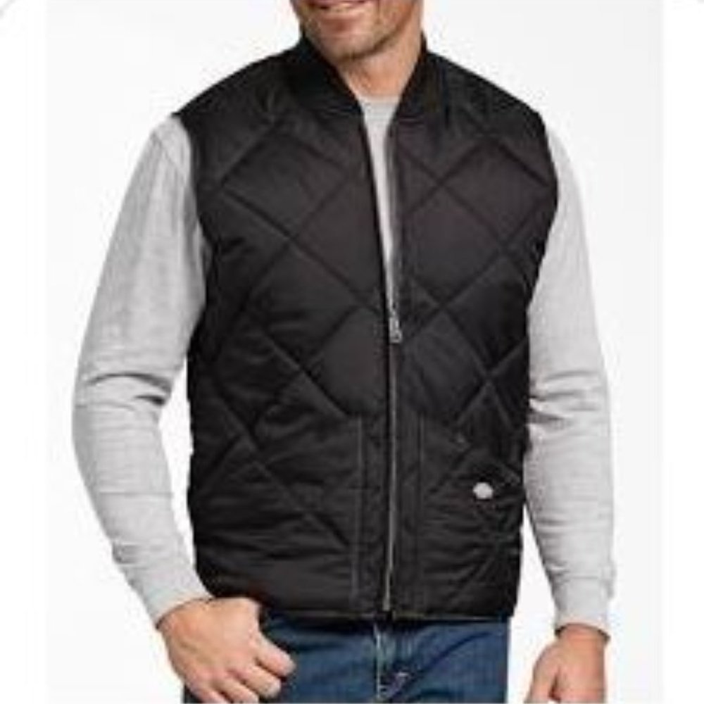 Dickies insulated nylon vest NWT Blk 2XL
